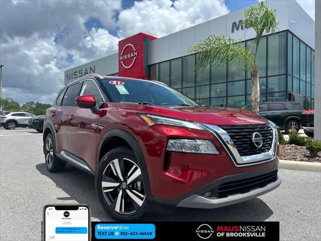 used 2021 Nissan Rogue car, priced at $26,875