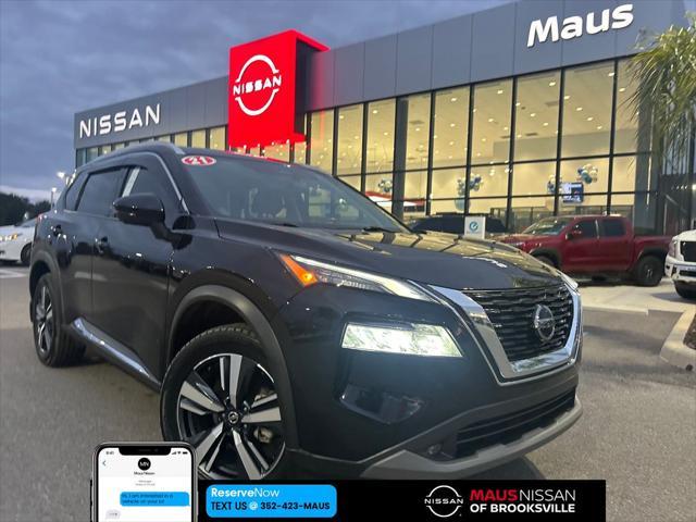 used 2021 Nissan Rogue car, priced at $20,614