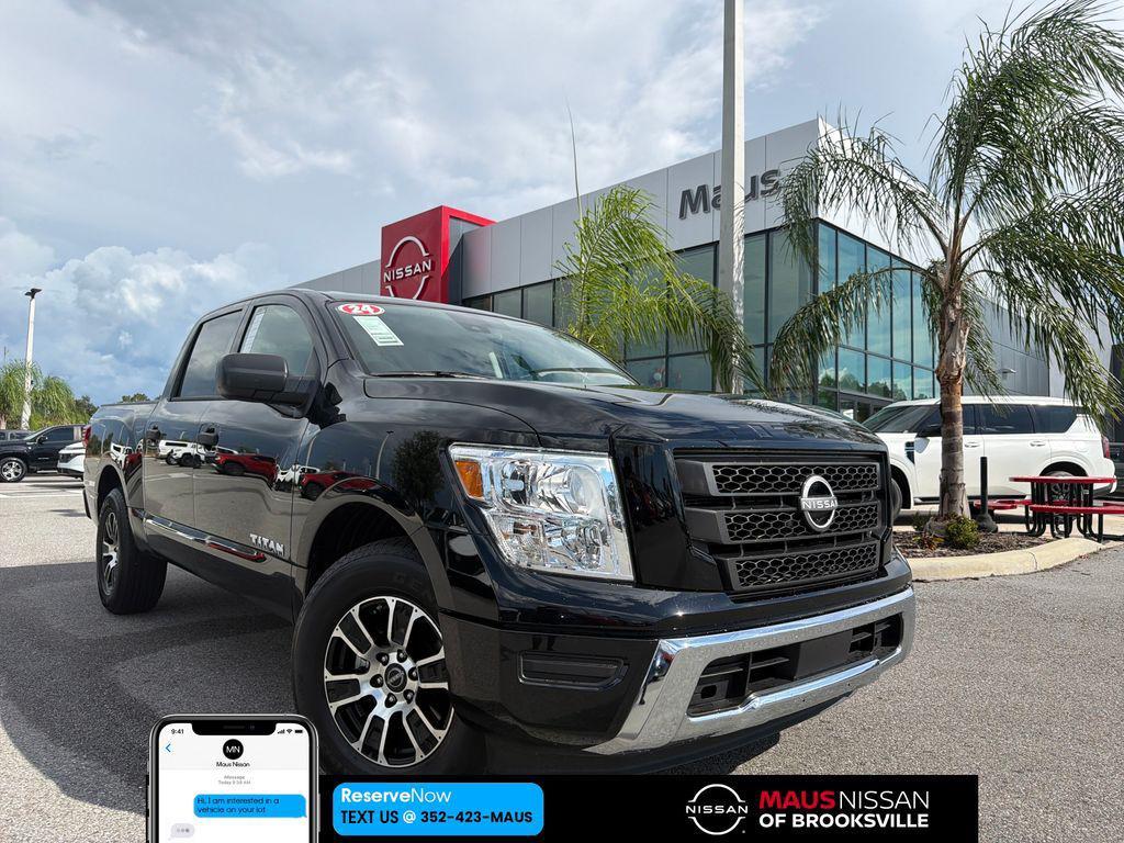 used 2024 Nissan Titan car, priced at $38,581