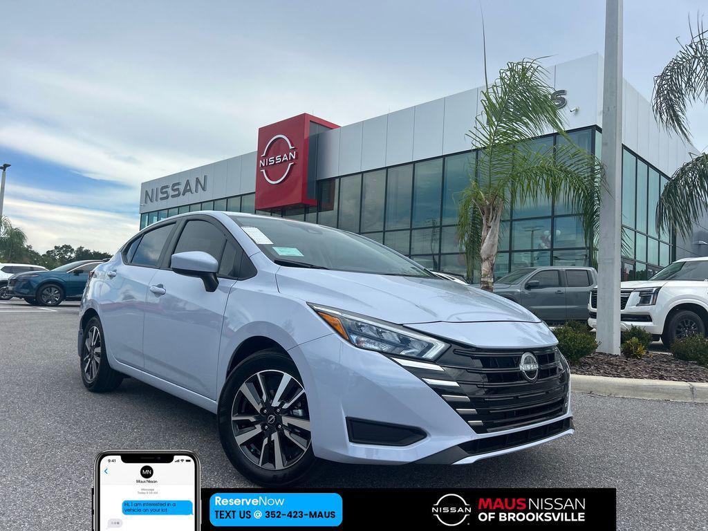 new 2025 Nissan Versa car, priced at $22,499