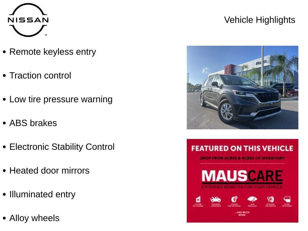 used 2022 Kia Carnival car, priced at $22,852