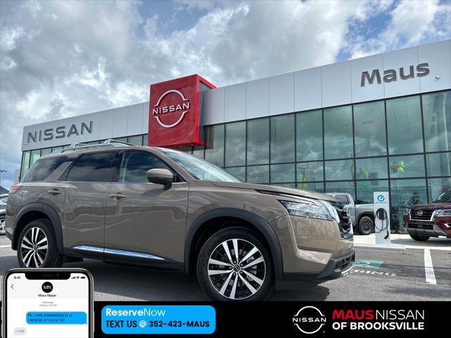 new 2024 Nissan Pathfinder car, priced at $49,010