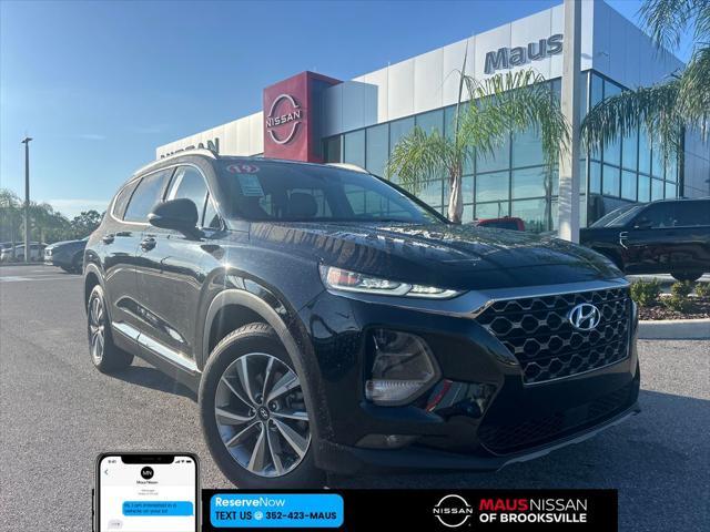 used 2019 Hyundai Santa Fe car, priced at $17,821