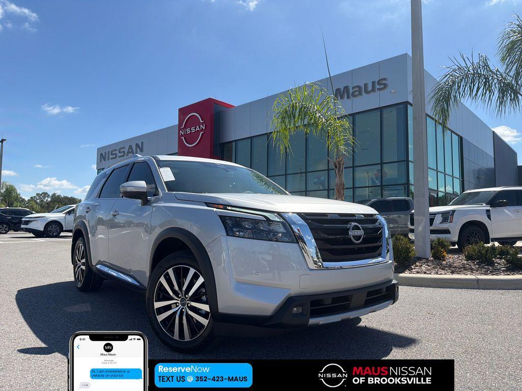 new 2025 Nissan Pathfinder car, priced at $48,779