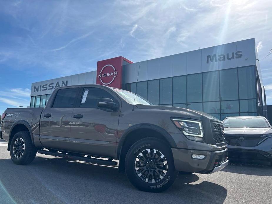 used 2021 Nissan Titan car, priced at $41,449