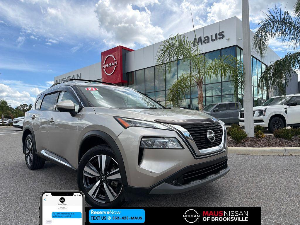 used 2021 Nissan Rogue car, priced at $21,783
