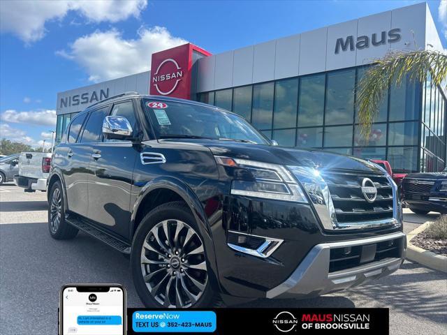 used 2024 Nissan Armada car, priced at $53,572