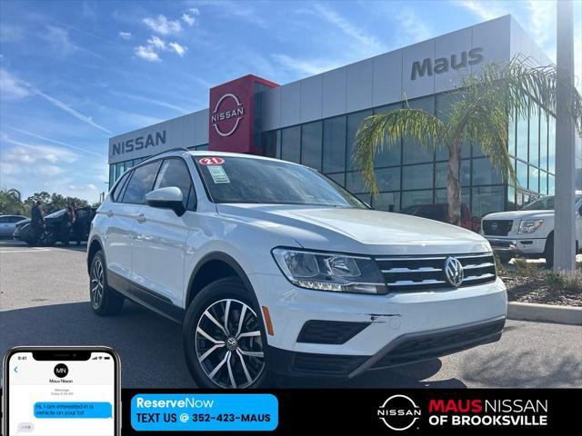 used 2021 Volkswagen Tiguan car, priced at $17,946