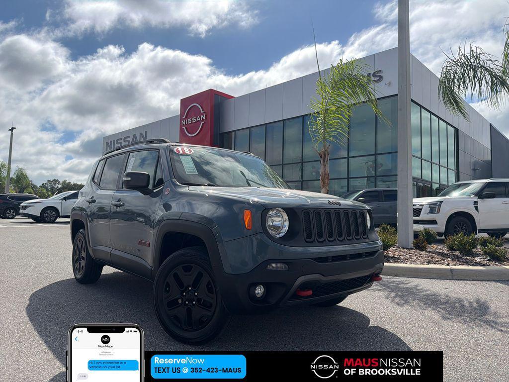 used 2018 Jeep Renegade car, priced at $13,420