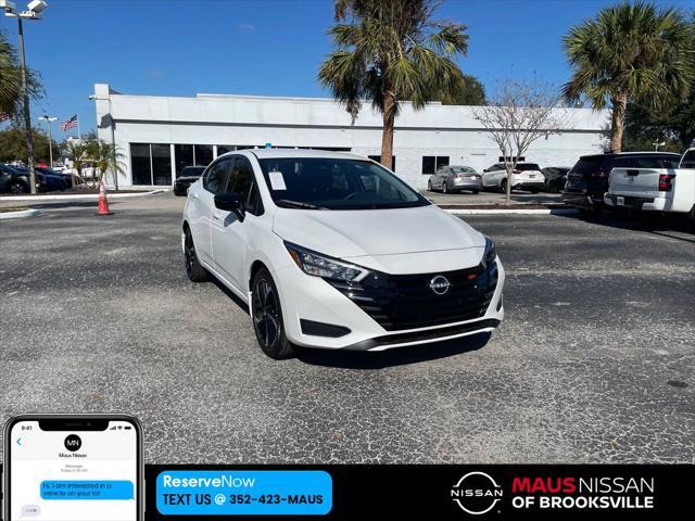 new 2025 Nissan Versa car, priced at $23,133
