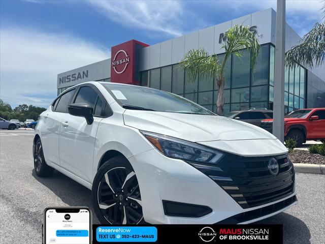 new 2025 Nissan Versa car, priced at $23,133