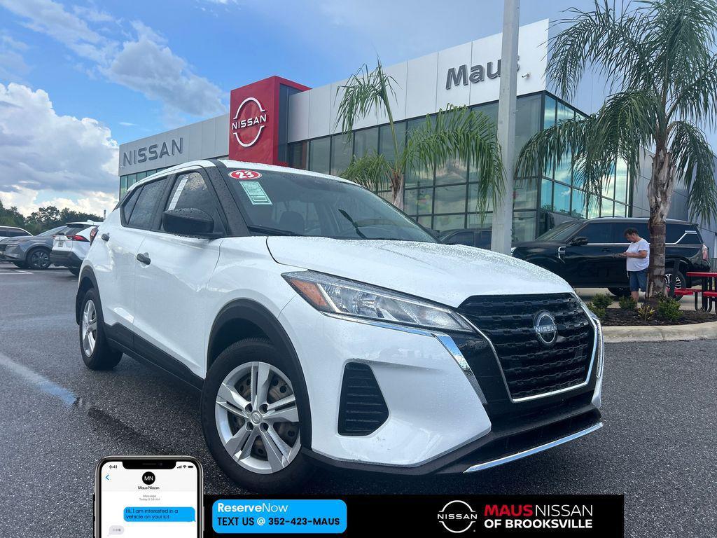 used 2023 Nissan Kicks car, priced at $18,537