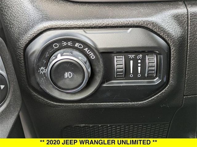 used 2020 Jeep Wrangler Unlimited car, priced at $31,670