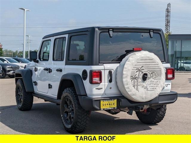 used 2020 Jeep Wrangler Unlimited car, priced at $31,670