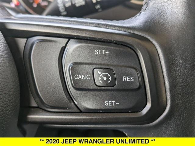 used 2020 Jeep Wrangler Unlimited car, priced at $31,670
