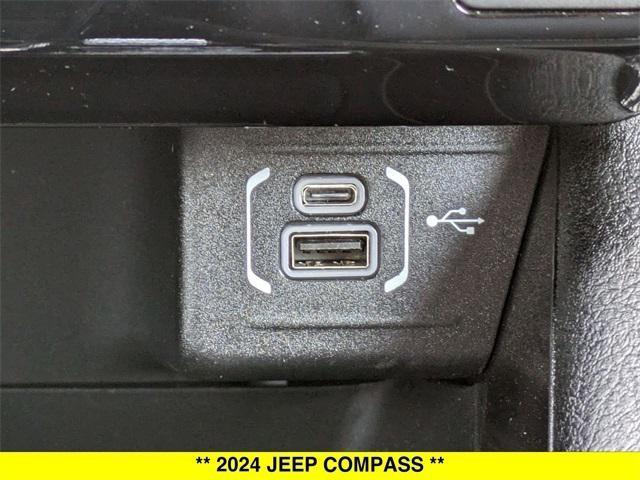 used 2024 Jeep Compass car, priced at $26,955