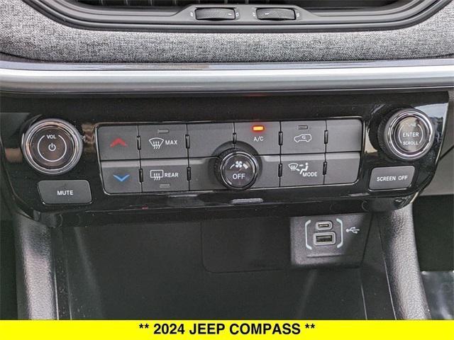 used 2024 Jeep Compass car, priced at $26,955