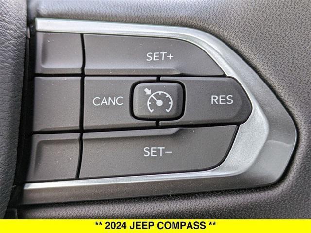 used 2024 Jeep Compass car, priced at $26,955