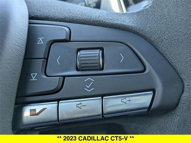 used 2023 Cadillac CT5-V car, priced at $54,856