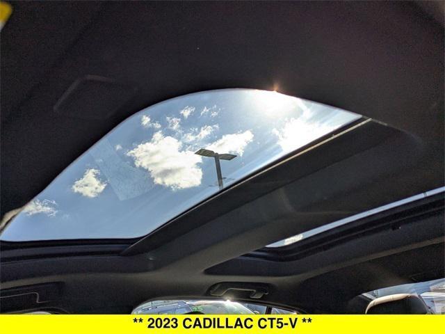 used 2023 Cadillac CT5-V car, priced at $54,856