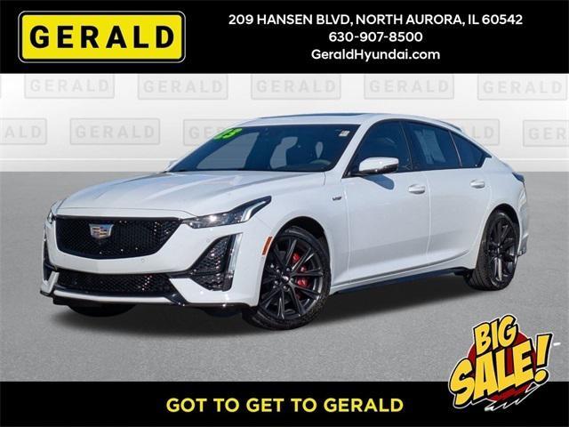 used 2023 Cadillac CT5-V car, priced at $54,856