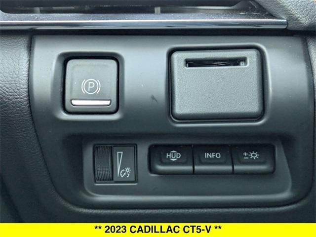 used 2023 Cadillac CT5-V car, priced at $54,856