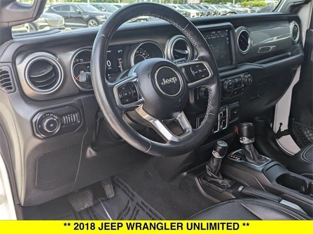 used 2018 Jeep Wrangler Unlimited car, priced at $26,997