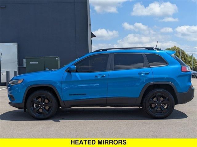 used 2021 Jeep Cherokee car, priced at $17,497