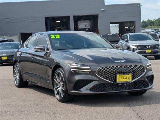 used 2023 Genesis G70 car, priced at $27,997