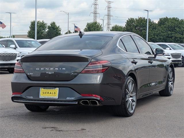 used 2023 Genesis G70 car, priced at $27,997