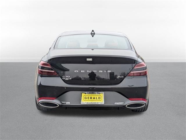 new 2025 Genesis G70 car, priced at $46,815