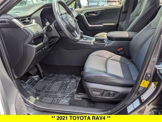 used 2021 Toyota RAV4 Hybrid car, priced at $34,999