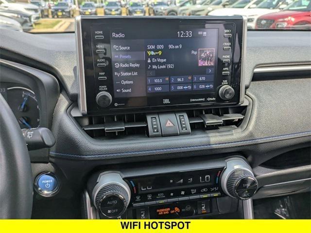 used 2021 Toyota RAV4 Hybrid car, priced at $34,999