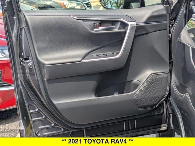 used 2021 Toyota RAV4 Hybrid car, priced at $34,999