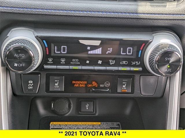 used 2021 Toyota RAV4 Hybrid car, priced at $34,999