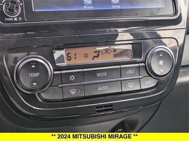 used 2024 Mitsubishi Mirage car, priced at $15,653