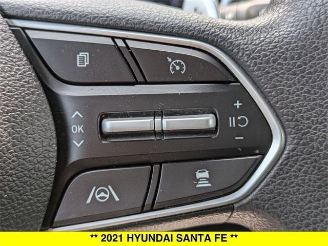used 2021 Hyundai Santa Fe car, priced at $20,107