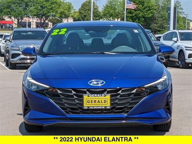 used 2022 Hyundai Elantra car, priced at $18,999