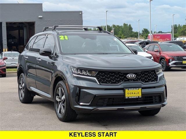 used 2021 Kia Sorento car, priced at $21,963