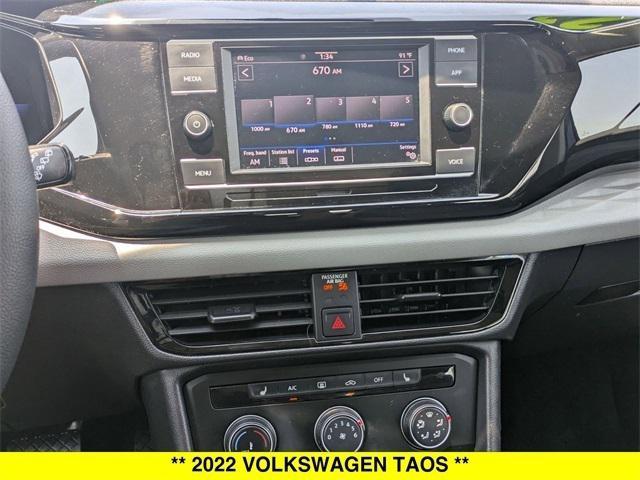 used 2022 Volkswagen Taos car, priced at $20,782