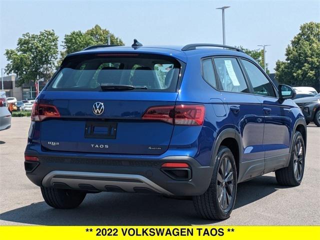 used 2022 Volkswagen Taos car, priced at $20,782