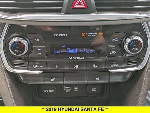 used 2019 Hyundai Santa Fe car, priced at $17,561