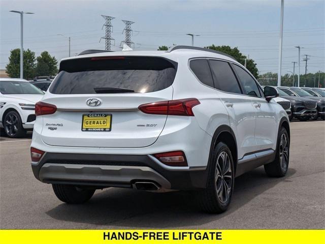 used 2019 Hyundai Santa Fe car, priced at $17,561