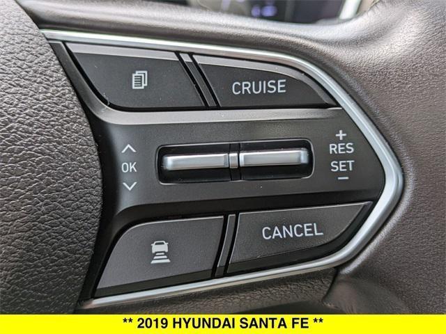 used 2019 Hyundai Santa Fe car, priced at $17,561