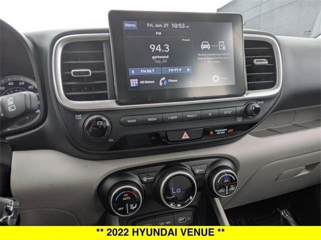 used 2022 Hyundai Venue car, priced at $18,742