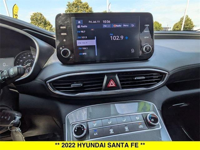 used 2022 Hyundai Santa Fe car, priced at $22,977