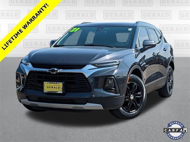 used 2021 Chevrolet Blazer car, priced at $23,997