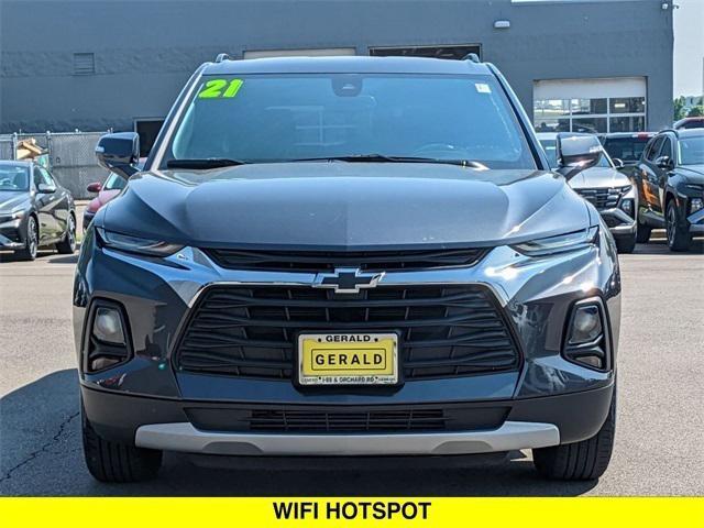 used 2021 Chevrolet Blazer car, priced at $23,997