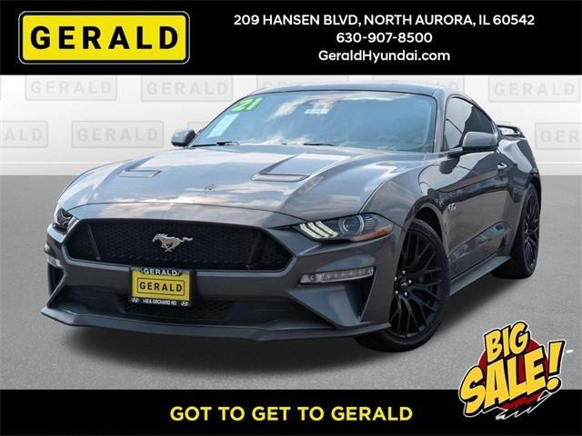 used 2021 Ford Mustang car, priced at $42,997