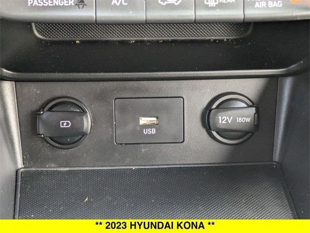 used 2023 Hyundai Kona car, priced at $23,999
